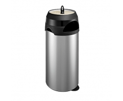 Кошче с пепелник инокс Melioni 60 l 144306